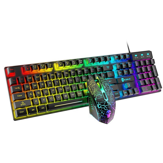 Kuiying T6RGB Luminous Keyboard And Mouse Set. ⭐⭐⭐⭐⭐(4.9/5)