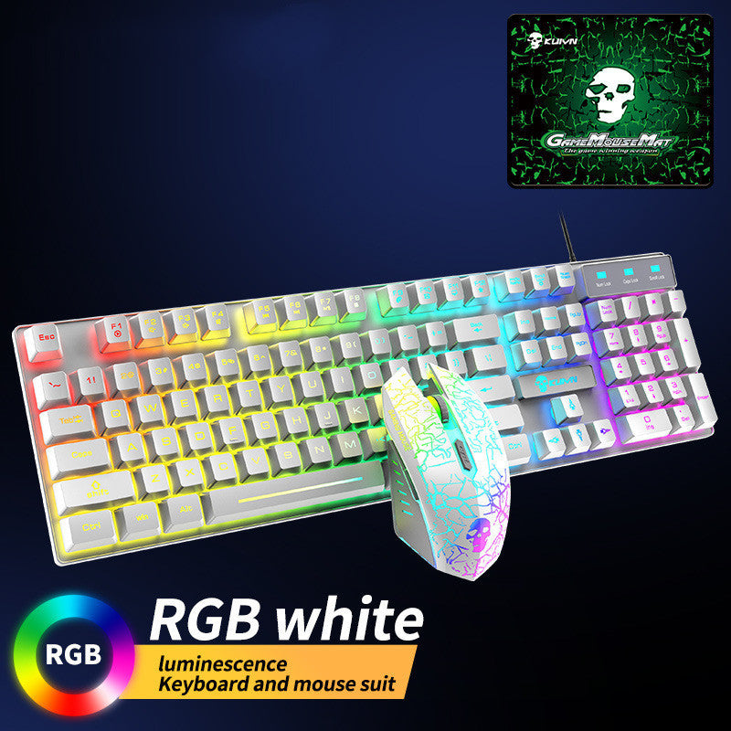 Kuiying T6RGB Luminous Keyboard And Mouse Set. ⭐⭐⭐⭐⭐(4.9/5)