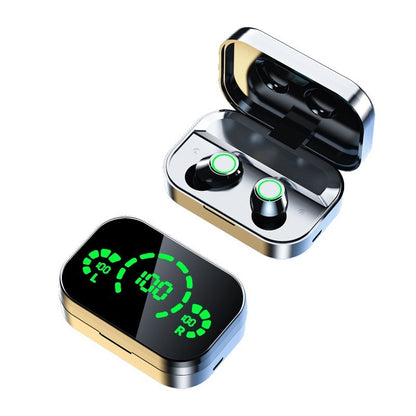 YD03 Wireless Bluetooth-compatible Headset TWS Large Screen Smart Digital Display In Ear Breathing Light.           ⭐⭐⭐⭐⭐(4.9/5)