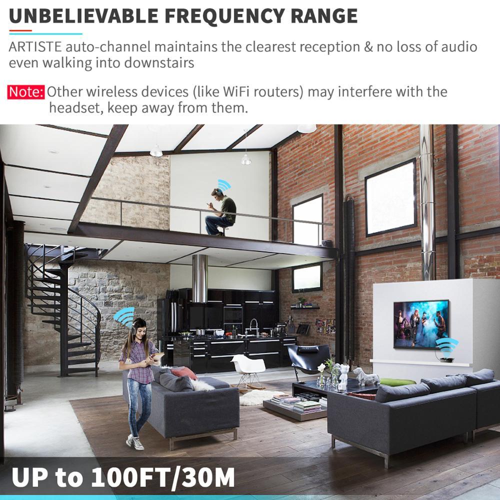 TV Wireless Headphones On-ear Bass Headphones.   ⭐⭐⭐⭐⭐(4.9/5)