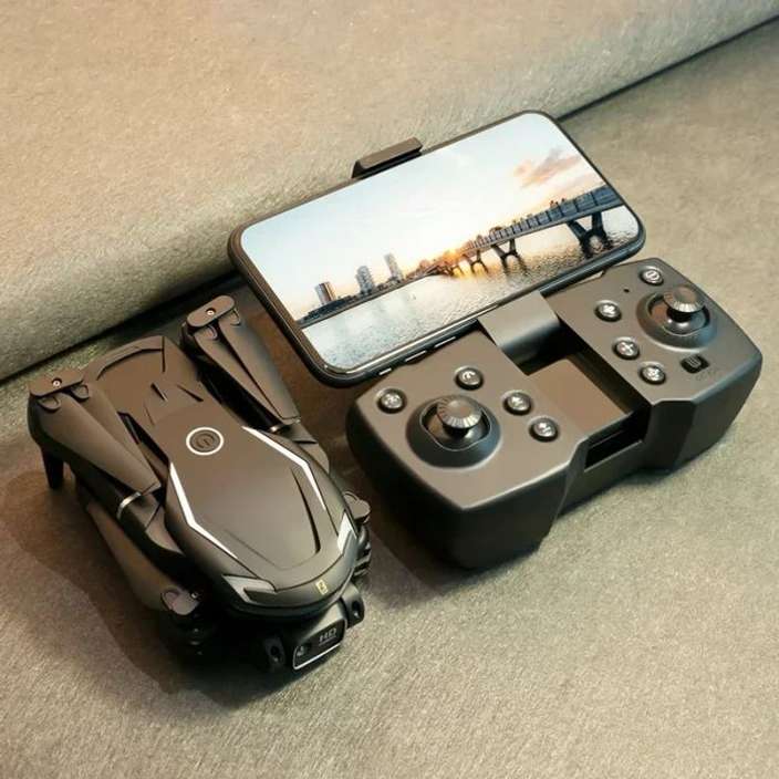 V88 HD Dual Camera Aerial Photo RC Drone 2.4GHz Folding 4CH Aircraft with Headless Mode, Single Battery.     ⭐⭐⭐⭐⭐(4.9/5)